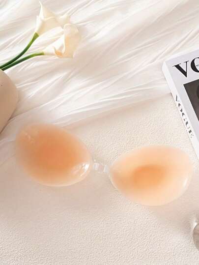 1片装女士防水加厚硅胶胸垫，提升丰满小胸，特别适合婚纱摄影