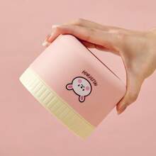 Portable 304 Stainless Steel Thermal Lunch Box With Cutlery&Lunch Bag, Cute Capybara Pattern Leak Proof Bento Box, Microwave Safe&Hot Water Heating, Insulated Anti Scalding Lunch Container, Reusable Fruit Salad Food Storage Container, Suitable For Student And Adult Use In School, Office, Outdoor Camping, Picnic, Travel