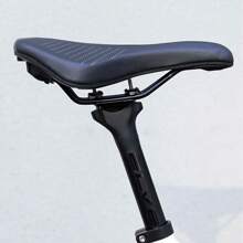 NetHong Bike Saddle Racing Soft Bicycle Seat Saddle Shock Absorption Breathable UK SPOT - Black - View 6