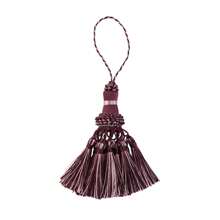 1 件/批 21 厘米流苏悬挂装饰工艺品丝绸流苏钥匙扣刷子 DIY 装饰适用于包包门窗帘书签钥匙
