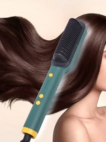 Máy uốn tóc và hỗ trợ tóc đa năng 2 trong 1, sử dụng cả ướt và khô, công nghệ gốm, phích cắm 110V của Hoa Kỳ, lược tạo kiểu tăng dần nhiều nhiệt độ, quà tặng cho nữ, quà tặng Ngày của Mẹ - Xem 3