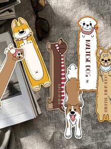 30PCS Read Puppy Themed Bookmarks Cartoon Graffiti Stickers Water Cups Computer Suitcases Decorated Waterproof Stickers