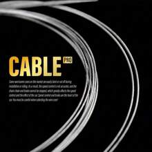 4 Packs Premium Bicycle Shift Cable Set - Universal 2m/78.7in Stainless Steel Wire With Housing And Smooth Shifting Performance - Compatible With Shimano SRAM Systems For Mountain And Road Bikes - Silver - View 7