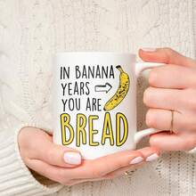I Came I Saw I Forgot What I Was Doing Funny Humor Sarcastic Gifts For Old People Elderly Senior Citizens – Funny Birthday Gifts For Him Her, Friends, Dad Mom, Grandma Grandpa 11oz Funny Coffee Mug11oz Ceramic Coffee Mug - Valentine's Day, Birthday,Woman's Day Gift, Easter Day Gift Idea For Dad Mom Friends Girlfriend Boyfriend - In Banana Years 11oz Mug - View 3