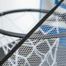 SPORTNOW 5 In 1 Multi Games Table Combo Sports Game Table, Mini Pool Table, Table Tennis Table, Hockey Table, Basketball Arcade Game, Bow And Arrow, Blue - Blue - View 6