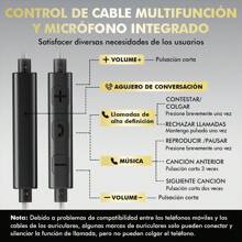 Audífonos Intraurales Popcorn Bass X9 Pro 3.5MM Con Micrófono - Negro - Ver 8