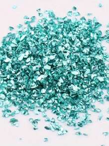 10g/100g Glass Glitter Flakes, Suitable For Arts & Crafts, Resin Art, Asymmetrical Metal Glass Sprinkling, Glitter, Vase Filler, Jewelry Making, Asymmetrical Glass Crack Stone, Epoxy Resin Mold Craft Decoration Filler, Jewelry Making Supplies - Broken Glass Craft Sequins - View 27