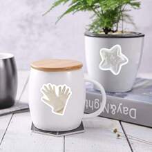 101 张白色美学贴纸乙烯基美学贴纸、贴花、剪贴簿、日记、保险杠、滑板、水瓶、卡通、安全帽、汽车贴纸 - 彩色 - 查看 9