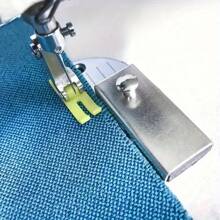 1pc Big Size Dual-Purpose Sewing Machine Magnetic Seam Guide With Scale - Portable, Easy Install Edge Stopper For Precision Stitching , Magnetic Seam Guide For Sewing Machine Magnetic Pin Holder For Sewing