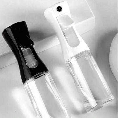 1 浴室用品、浴室配件、圣诞节、旅行清洁美容喷雾瓶、化妆喷雾瓶、旅行必备品、客厅、卧室、浴室家居装饰。婚礼、派对、生日礼物、送给父母、朋友、男士的礼物，带盖，可填充香水、精油和按摩油的便携式迷你样品瓶，透明塑料真空包装瓶套装