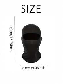 1pc Ski Mask For Men Balaclava Cooling Neck Gaiter Breathable Face Shiesty Windproof Hood For Outdoor Cycling - Multicolor - View 11