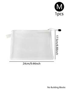 1/5 piezas Bolsas de almacenamiento multiusos para juguetes, documentos y artículos de papelería - Organizador de tela duradera para esenciales del hogar y la guardería