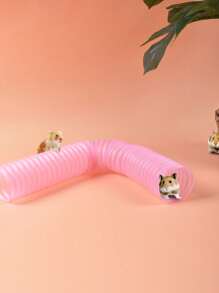 1pc Plastic Expandable Tunnel Diameter Fit For Hamsters, Guinea Pigs - Multicolor - View 13