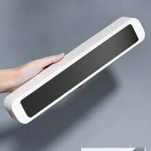 塑料厨房薄膜切割器和分配器 - 整理保鲜膜、烘焙纸和锡箔 - 食品包装必备厨房储存工具，最大容量为直径 4.5 厘米/1.77 英寸的厨房用纸