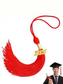 1pc Graduation Tassel For Bachelor/Master Degree Graduation Ceremony Cap, Academic Tassel Ornament