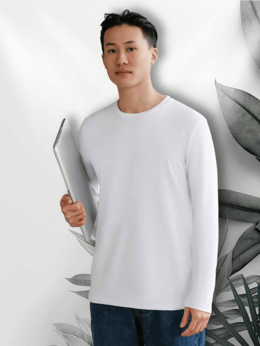 Men T-Shirts - White - View 1