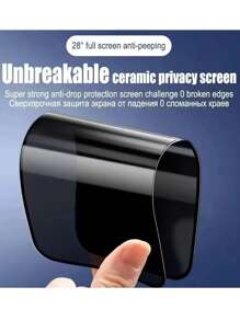 5 pezzi Protezione schermo in ceramica opaca compatibile con Galaxy S25 S24 Ultra S25 S24 S23 S22 S21 Plus S21FE A73 A72 A71 A56 5G A36 A26 A16 A55 A54 A53 A52 A51 A50 A35 A34 A33 A32 A25 A24 A23 A22 A21 A20 A15 A14 A13 A12 A11 A05 A04 A03 M53 M52 M31S M34 5G, Redmi Note 13 Pro Note 12 11 10 9 Pro, Mi 11 Mi 11T Pro, Poco X6 X5 X4 X3, Redmi 9A 9C 9T 10C 12C 10A
