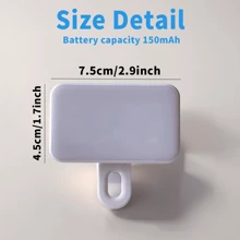 Luce selfie portatile per videoconferenze con molletta per telefono e fotocamera, luce a LED molletta-on per videoconferenze, 3 modalità di illuminazione, ricaricabile, portatile, adatta per laptop/telefoni/tablet/chiamate Zoom/trucco, adatta per selfie e live streaming, luce portatile