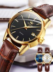 OLEVS. 1 件优雅防水女士手表，带日期，商务手表适合工作场合，时尚女士腕表适合日常佩戴 - 均碼 - 查看 9