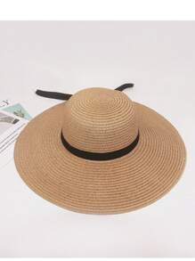 [Customized] Plush Beach Hat, Bride To Be Gift, Customized Summer Beach Hat, Personalized Hat, Beach Lady Hat, Bride Gift, Bride Party Hat, Customized Plush Beach Hat, Bride To Be Gift, Customized Beach Hat, Customized Ideal Gifts For Her Girlfriend, Family, Friends, Children, Grandparents For Christmas, For Winter, For Fall/Autumn, For Holiday Finds, Winter Fashion, Christmas Gift - Customized Puff Print - View 8