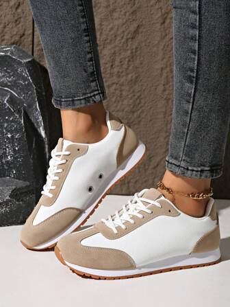 Zapatillas casuales para mujer, nuevas zapatillas versátiles, transpirables, de suela blanda para ocio al aire libre