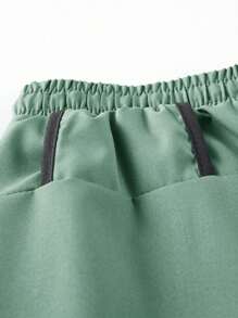 6pcs Men's Summer Quick-Drying Lightweight 2 In 1 Athletic Shorts, Breathable 5-Point Pants, Plus Size, Brand