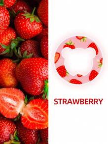 1pc/3pcs Flavor Pods For Water Bottle, Bear Shape Fruit Fragrance Rings For Water Bottle Flavor Pods Creative Water Cup Scented Pods For Outdoor Sports