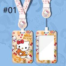 1 件  卡通卡夹、学校 ID/卡保护套、学生巴士/餐卡盒、挂绳