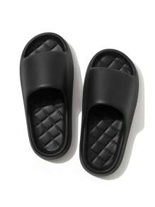 Minimalist EVA Slippers Unisex, Soft Footbed, Non-Slip, Indoor Home Shower Beach Slides, Odor Resistant