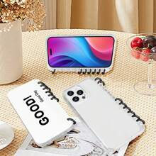 1pc, Customized Name Artifieial Leather Notebook Phone Case For IPhone16, 15, 14, 13, 12, 11, Pro, ProMax, Personalized Name Phone Case, Anniversary Gift, Valentine's Day Gift, Birthday Gift, Wedding Gift, Mother's Day Gift, Father's Day Gift, Best Friend Gift, Gift For Mom/Dad, Gift For Boyfriend, Gift For Boyfriend