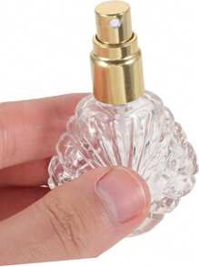 1 szt. 15 ml szklana butelka z rozpylaczem, przenośny napełniany atomizer do perfum, woda do makijażu, przechowywanie olejków eterycznych