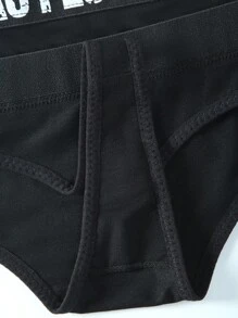 5 pièces Culottes sport taille haute à la taille élastique pour femmes, culottes simple sexy confortable et respirante, sous-vêtements triangulaires, ensemble de fitness et yoga à taille large en une pièce