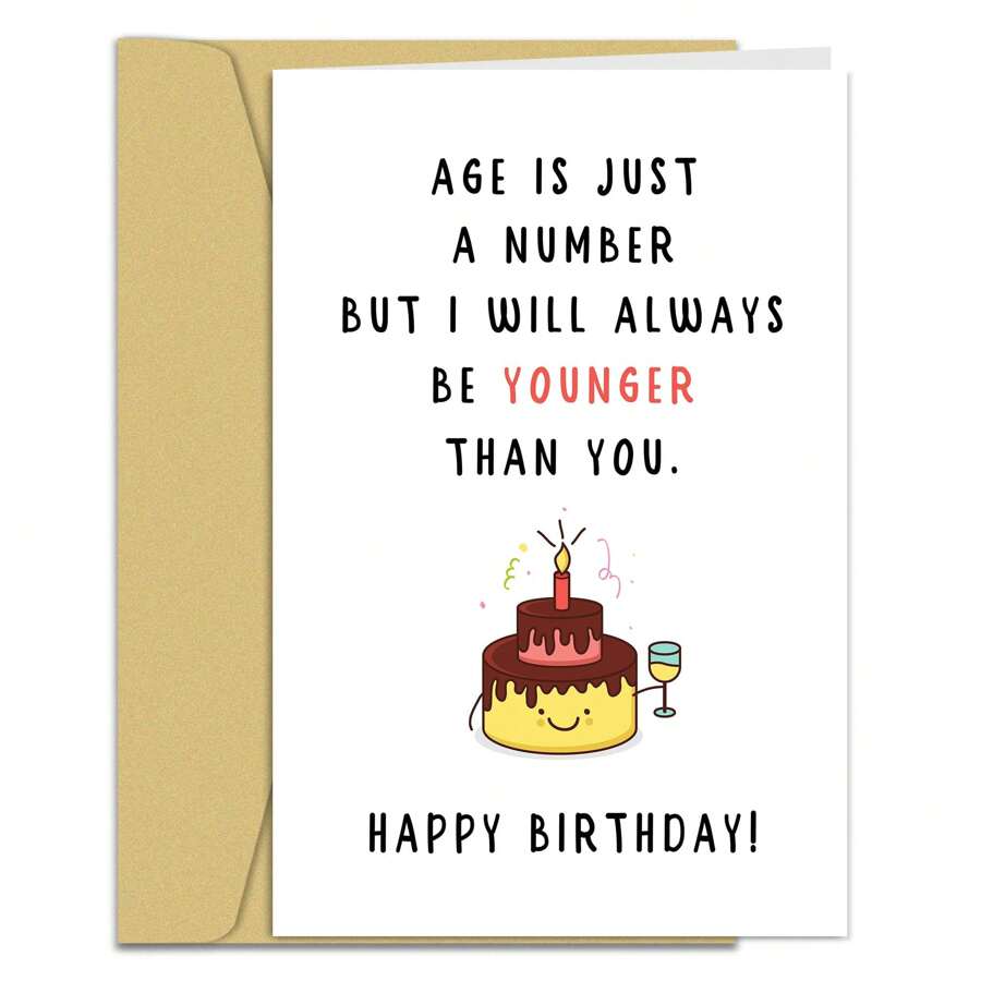 Carte D’anniversaire Humour Psychologie – Sigmund Freud, Personnalisable, Fabriquée UK