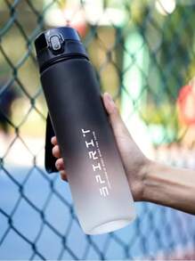 Ombre Sports Water Bottle, Portable Leak-Proof Flip Cap Drink Cup, Suitable For Workout, Fitness, Travel