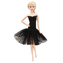 Doll Dress Closet Doll Exquisite Cute Ballet Tutu Skirt, Multi-Color, Suitable For Performance, Afternoon Activities, Etc. (Doll Not Included)