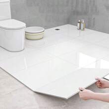 10pcs Self-Adhesive PVC Wall Stickers - Faux Marble Design, Removable, Easy Installation, Suitable For Kitchen, Bathroom, Living Room, Backdrop, Home, Office, Waterproof Wallpaper Wall Decals