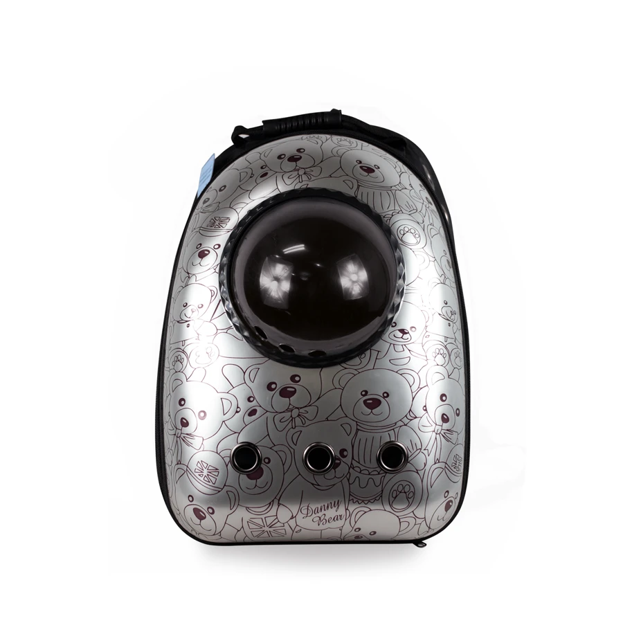 Mochila Transportadora Para Perros Gatos Mascotas Back Pack Encantador Domo