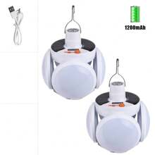 Pendellampa för solkulor i ett stycke med krok Mobil solcellscampinglampa - multifunktionell USB uppladdningsbar LED-lampa Trefunktionsljusläge Mänsklig rörelsesensor med hopfällbar design för tält, bil, hem och kontor - idealisk för nödsituationer med strömavbrott (fjärrkontroll/icke- Fjärrkontrollmodell)