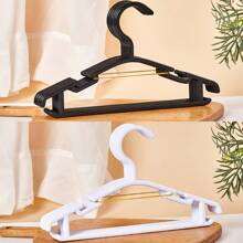 30/20/10 件/套儿童塑料衣架，防滑衣柜婴儿衣架，适合婴幼儿服装，小号儿童衣架，适用于裤子夹克连衣裙（白色，多色）