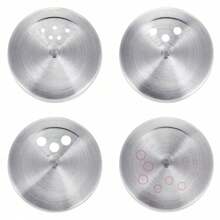 Units Or Kits Salt Shaker Pepper Shaker Condiment And Seasoning Holder Multipurpose Toothpick Holder Glass Stainless Steel - 02 chiếc - Xem 11