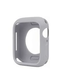 2条灰色可爱舒适硅胶表带，可调节防水腕带，搭配柔软镂空保护壳，兼容 Series Ultra/SE/11/10/9/8/7/6/5/4/3/2/1，尺寸：38/40/41/42/44/45/46/49毫米 - 雲霧灰(無手錶) - 查看 4