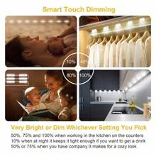 Professional Makeup Mirror LED Light Bulbs Vanity Lights USB 5V Adjustable Brightness And Colour Temperature 3-Tone Bathroom Dressing Table Lighting 60 LED Vanity Lights