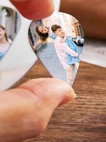 1 Púa de guitarra personalizada con foto impresa - Púa de PVC personalizada, elija su imagen, regalo perfecto para músicos, amigos, familia, amantes de los animales - Con diseño, adecuado para guitarristas, pianistas y violinistas, accesorios de guitarra