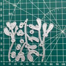 2025 New Arrivals Flowers Leaves Metal Cutting Dies Stencils For DIY Scrapbooking Decorative Embossing Handcraft Die Cutting Template - Silver - View 11