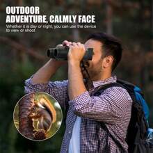 Night Vision Goggles Binoculars With LCD Screen 4K Night Vision Binoculars For Adults, Dual Night Vision Modes Binoculars With 4000mAh Battery, 32GB SD Card Included For Adventure And Surveillance,Tracking Up To 500 Meters (Black)