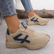 Gump Style Women Sports Shoes, Fashion Ins Style Comfortable Casual Sneakers, Flat Platform, Versatile And Flattering