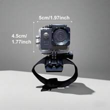 Appareil photo numérique étanche certifié IPX8 [sans carte TF], en matière plastique avec accessoires pour la natation, le surf, la plongée et le cyclisme.