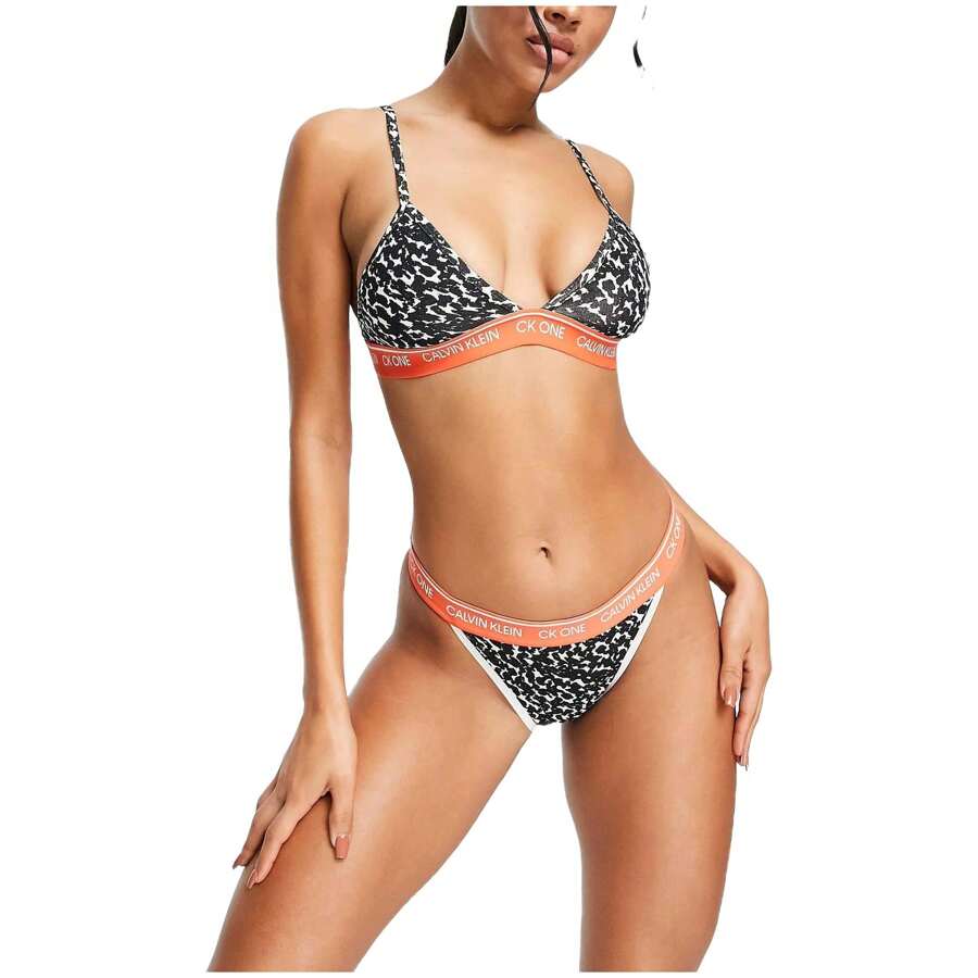 Calvin Klein Unlined Triangle Bra For Women In Black ✅ Delivery 24/72h To Spain (Peninsula)