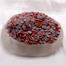 Bulk Soft Clay Nail Art Decorations, Fashionable For Use In Various Nail Salons, DIY Nail Accessories Materials - Burgundy - View 6