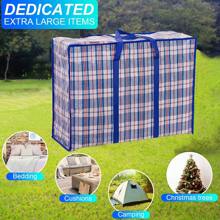 1 chiếc Túi đựng đồ di chuyển chống thấm nước dệt dung tích lớn hiện đại, có thể gấp lại, chống ẩm, chống bụi, có dây đeo hành lý - Nhiều màu - Xem 4